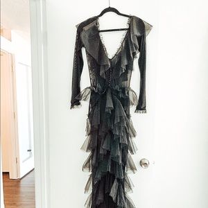 🖤Dramatic Black Dress🖤🕷